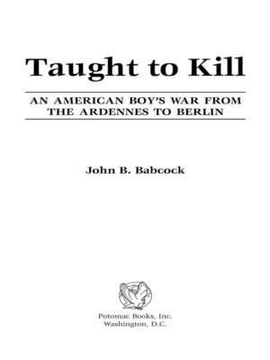 cover image of Taught to Kill